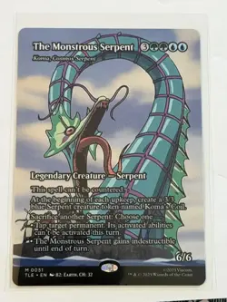 The Monstrous Serpent // Koma, Cosmos Serpent Borderless Avatar 51 - Image 1