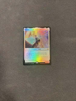 1x MTG Magic the Gathering Giada, Font of Hope (141/789) Foundations MINT FOIL - Image 1