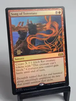 Magic the Gathering - Prerelease: Wilds of Eldraine - Song of Totentanz - FOIL - Image 1