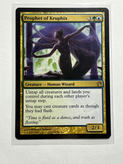 2013 Magic The Gathering Theros Prophet of Kruphix Non-Foil 199/249 - Image 1