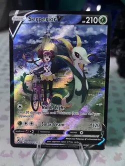 Serperior V TG13/TG30 Pokemon SWSH12: Silver Tempest TG NM Free Shipping - Image 1