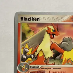 Pokemon TCG Blaziken - 2004 (Chris Fulop) 3/109 World Championship Decks Regular - Image 3