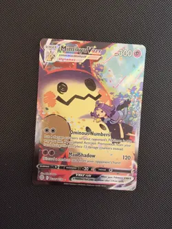 Pokemon Mimikyu VMAX Holo Ultra Rare Brilliant Stars TG17/TG30 NM - Image 1