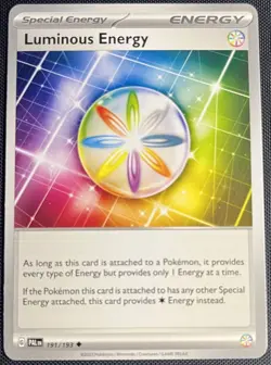 Luminous Energy 191/193 Pokemon ENG Scarlet & Violet Paldea Evolved PALen 2023 - Image 1