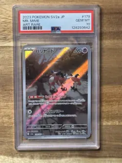 2023 Pokemon SV 151 Mr. Mime #179/165 PSA 10 - Image 1