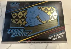 Nintendo Pokemon TCG Crown Zenith Pokemon Center Elite Trainer Box 820650851872 - Image 1