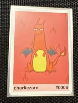 Charliezard (Charizard) #0006- Gen 1 Pookiemoot Fan Art - Pokemon - Image 1