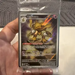 Pokemon Tcg Alakazam 009 Me01: Mega Evolution Promo Holo Brand New & SEALED! - Image 2