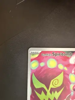 Pokemon TCG Cynthia's Spiritomb 244/217 Illustration Rare Ascended Heroes NM - Image 3