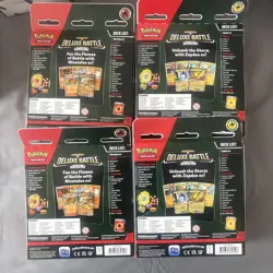 Pokemon TCG Deluxe Battle Deck - Set of 4 - Ninetales Ex and Zapdos Ex - Image 3