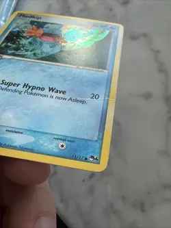 Pokemon Mudkip 11/17 - Pop Series 4 Promo Rare Holo Set 2006 Cosmos holo LP - Image 2
