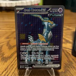 Pokemon Iron Crown ex 191/162 SV05: Temporal Forces Holo - Image 1