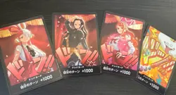 One Piece Japanese Holo Don!! Set 4 Nami (2) Robin, Uta - Image 1