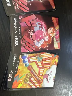 One Piece Japanese Holo Don!! Set 4 Nami (2) Robin, Uta - Image 3