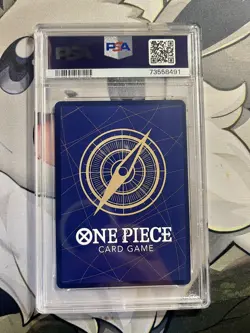 PSA 9 ONE PIECE Card Game Japanese NAMI STANDARD BATTLE WINNER PROMO ST01-007 - Image 2