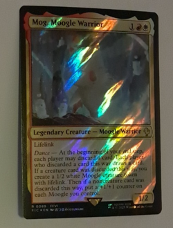 Mog, Moogle Warrior Surge FOIL NM FINAL FANTASY VI FFVI Magic the Gathering MTG - Image 1