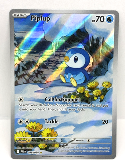 Piplup - 098/094 - Phantasmal Flames - Illustration Rare - Pokemon TCG Card - Image 1