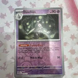 Dusclops Reverse Holo SV: Prismatic Evolutions Pokemon TCG 036/131 NM+ - Image 1