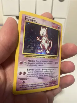 Pokemon TCG Mewtwo Base Set 10/102 Holo 1999-2000 Wizards Base Set Copyright... - Image 3