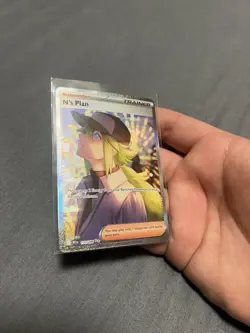 N's Plan SAR 170/086 SV11B Black Bolt English Pokemon TCG 2025 NM Condition - Image 2