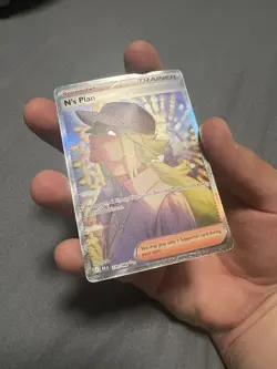 N's Plan SAR 170/086 SV11B Black Bolt English Pokemon TCG 2025 NM Condition - Image 4