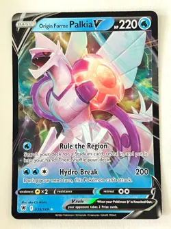 Origin Forme Palkia V 039/189 Ultra Rare Astral Radiance Pokemon - Near Mint NM - Image 1