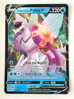 Origin Forme Palkia V 039/189 Ultra Rare Astral Radiance Pokemon - Near Mint NM - Image 3