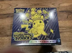 2024 Scarlet & Violet: Surging Sparks Pokemon Elite Trainer Box ETB - Sealed - Image 1