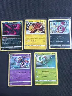 Pokemon Cards Lot: 10 Holo/reverse/ Non-holo ALL RARES #9 - Image 2