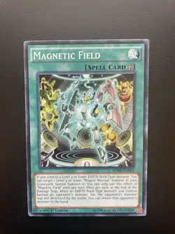 Yugioh Magnetic Field SDMY-EN024 1st Edition Common LP/MP - Image 1