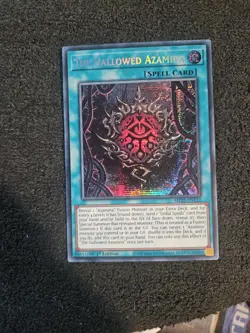 The Hallowed Azamina - MP25-EN112 - Prismatic Secret Rare YuGiOh - Image 1