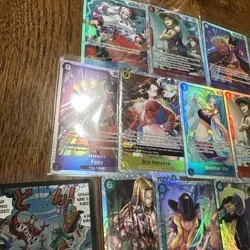 One Piece TCG English 18 Cards SR Lot - Image 2