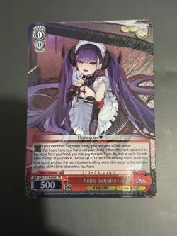 Weiss Schwarz Azurlane vol.2 Felix Schultz NM Condition ENGLISH - Image 1