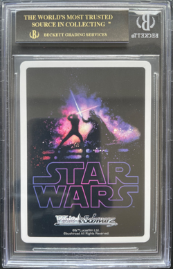 Star Wars R2-D2 "Long Sleep" Foil Weiss Schwarz RRR BGS Black Label Beckett 10 - Image 2