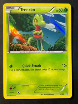 Treecko XY36 Black Star Promo Pokemon TCG Card - Image 1