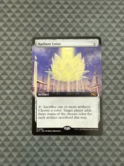 MTG Radiant Lotus #0395 Extended Art Mythic Aetherdrift (DFT) - Image 1