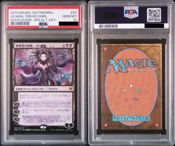 PSA10 MTG Liliana Dreadhorde General Alternate Art Yoshitaka Amano 097 Japanese - Image 1