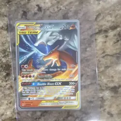 Pokemon TCG Reshiram & Charizard GX Ultra Rare Promo 20/214 World Championship . - Image 1