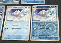 2024 Cetitan #201/191 Illustration Rare + Card Lot Pokemon TCG - Image 4