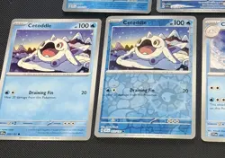 2024 Cetitan #201/191 Illustration Rare + Card Lot Pokemon TCG - Image 5