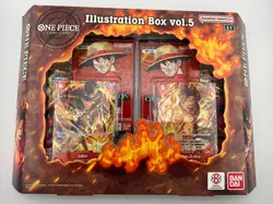 Bandai One Piece Card Game Illustration Box vol. 5, Brand New, Factory Sealed - Image 1