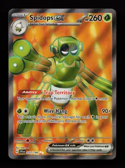 Spidops ex 223/198 Ultra Rare SV01: Scarlet & Violet Base Set Pokemon Card - Image 1