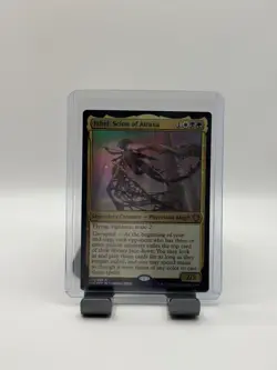 MTG, Ixhel, Scion of Atraxa FOIL NM 1 Commander: Phyrexia: All Will Be One Foil - Image 1