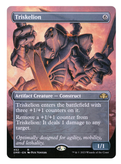 MTG - FOIL Borderless, Triskelion - Rare - Dominaria Remastered (DMR) - M/NM - Image 1