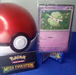 Cottonee 018 - Black Star Promo Cosmo Holo - Phantasmal Flames Pokemon TCG NM - Image 1