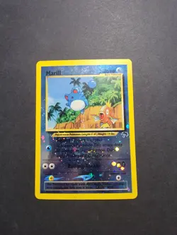 Pokemon Marill Reverse Holo Promo Southern Islands 11/18 40HP - Image 1