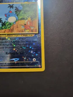 Pokemon Marill Reverse Holo Promo Southern Islands 11/18 40HP - Image 3