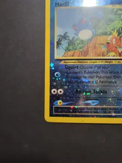 Pokemon Marill Reverse Holo Promo Southern Islands 11/18 40HP - Image 4