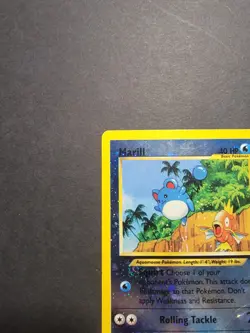 Pokemon Marill Reverse Holo Promo Southern Islands 11/18 40HP - Image 5