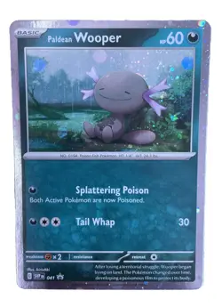 Pokemon Scarlet & Violet Paldean Wooper SVPen 041 BLACK STAR PROMO SVP 41 - Image 1